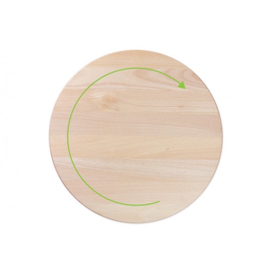 Okrugla daska - Podloga drvena za picu 35cm okretna