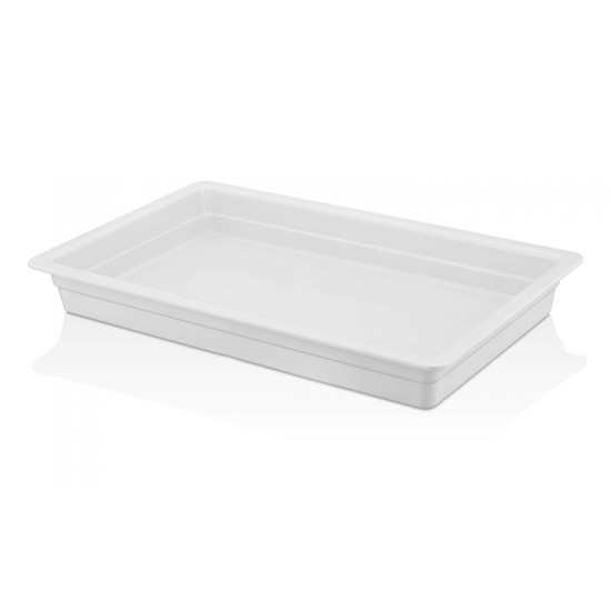 Гастронорм посуда 1/1-65мм меламин бела 530x325мм